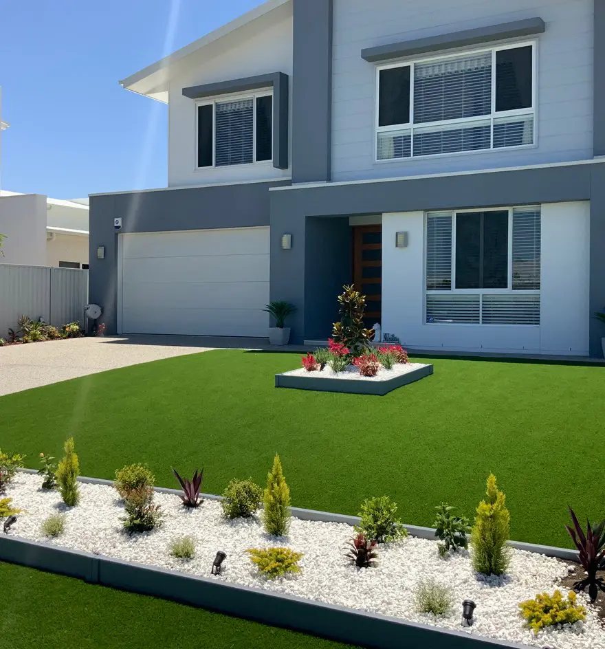Artificial grass installation photo 6